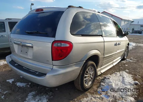 2004 Chrysler Town & Country Ex from USA, damaged, VIN 2C4GP74LX4R579128